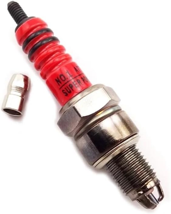 Replacement parts 20x 3 electrode 3 pole ignition spark plugs A7TC for 50cc 70cc 90cc 110cc 125cc dirt bike ATV quad bike scooter