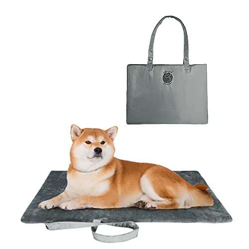 Catalonia Classic Waterproof Dog Mat, Portable Reversible Pet Travel Mat, Pet Cushion Pad With Handle For Small Medium Dogs Cats, Indoor Or Outdoor #TOP5