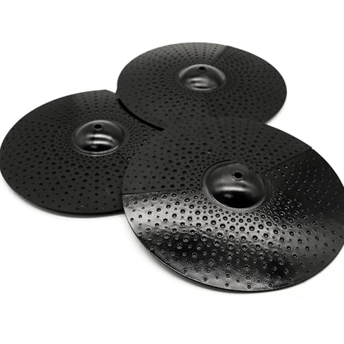 Dgrtyg GDINYONGZE 12-Zoll Silent Cymbals 3er-Pack