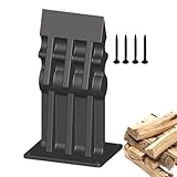 Holzspalter für Brennholz, Holzspalter für Brennholz, Brennholzspalter aus Metall | Praxisspalter aus Gusseisen, für Camping und Grill