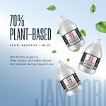 Assassin Hand Sanitizer Gel 4L Refill with Pump – 70% Alcohol Formula with Aloe Vera & Glycerin – Lemony Scent Non-Sticky Hand Cleanser for Home/Commercial Use – Made in Canada
