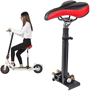 LENJKYYO Electric Scooter Seat Saddle, Adjustable Electric Saddle for Electric Scooter Xiaomi M365 / M365PRO, E-Scooter Accessories, Height Adjustable: 40-60cm
