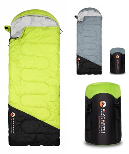 Bolsa de Dormir para Mochilero Expeditiva para Adultos, 32°F, con Saco de Compresión
