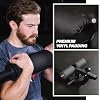 Titan Fitness Seated Ab/Back Extension Machine, Upper Body Abdominal Lower Back Machine, 220 LB Plate-Loaded Capacity, Core and Strength Training Workouts, Home Gym Machine