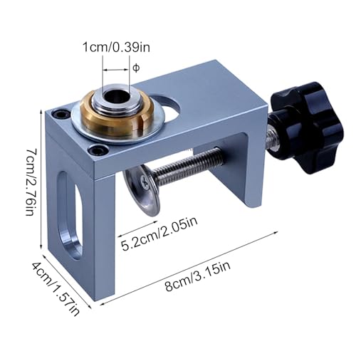 Support de levage réglable pour installation de porte de placard avec alignement rapide - 3