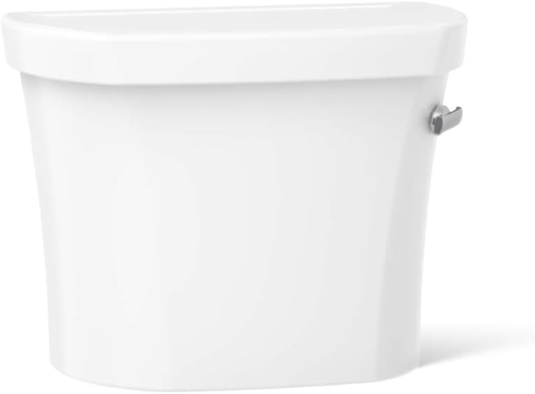 Kohler K-4841-RA-96 Wellworth 1.28 gpf Tank, 14-inch Rough-In, Right-Hand Trip Lever, Biscuit