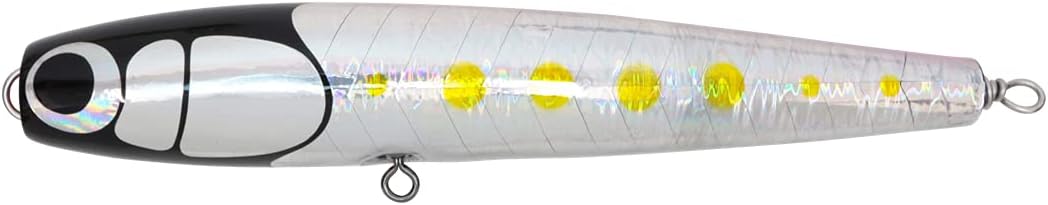 HOT'S Keiko Ocean Chugayu Wooden Popper Lure 195mm 100g Holo Pink