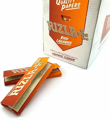 Rizla Regular Liquorice Rolling Paper 10 Pack