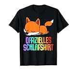 Fuchs Schlafen Geschenkidee Langschläfer Faulenzer