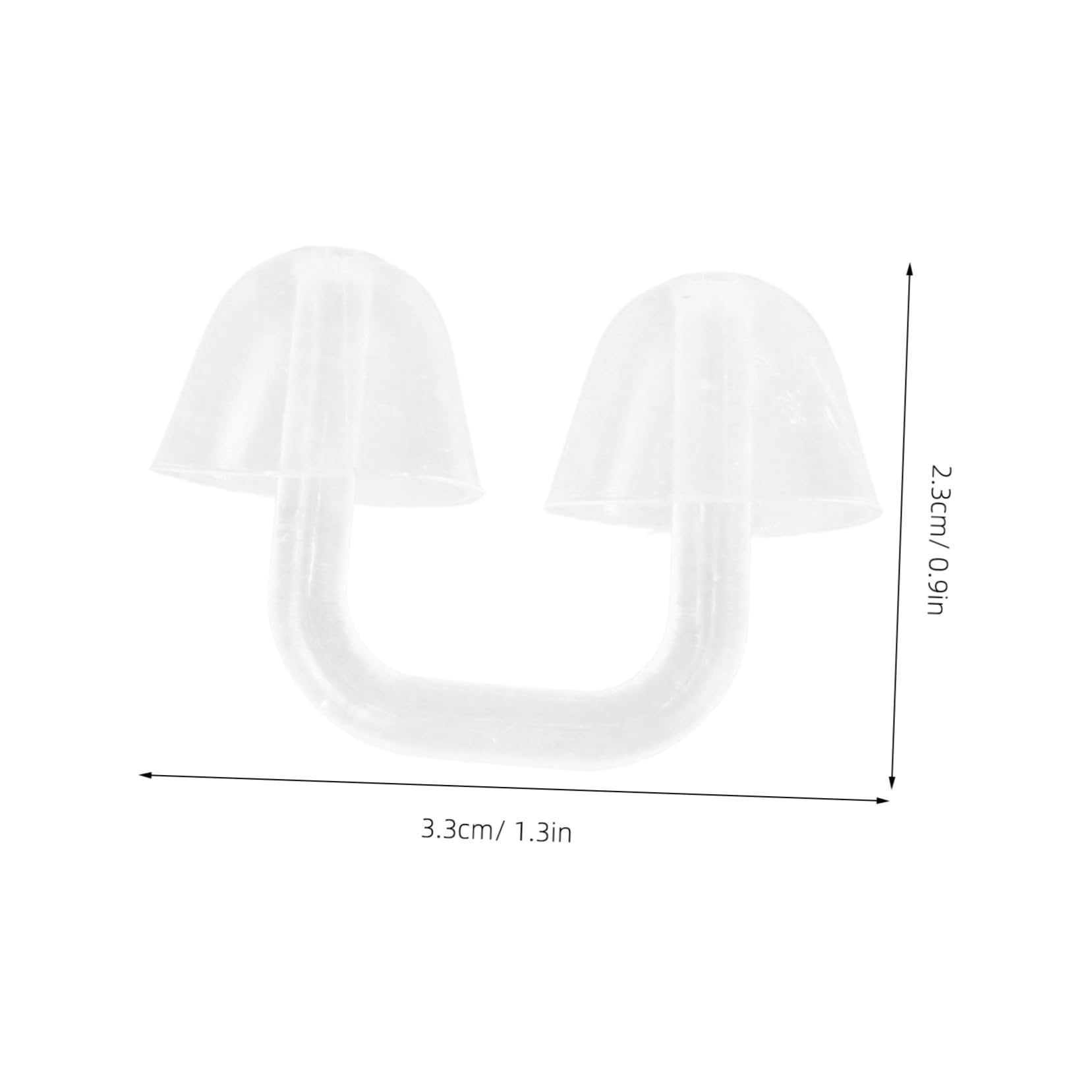 BESPORTBLE Swim Nose Clip Kids Nose Plug for Swimming PVC Material Comfortable Fit Prevent Water from Entering