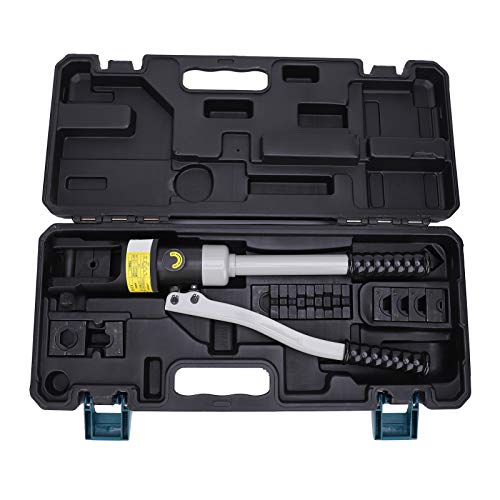 Alicate de crimpagem manual, com 20 moldes de molde, ferramenta de crimpagem hidráulica, de alta den