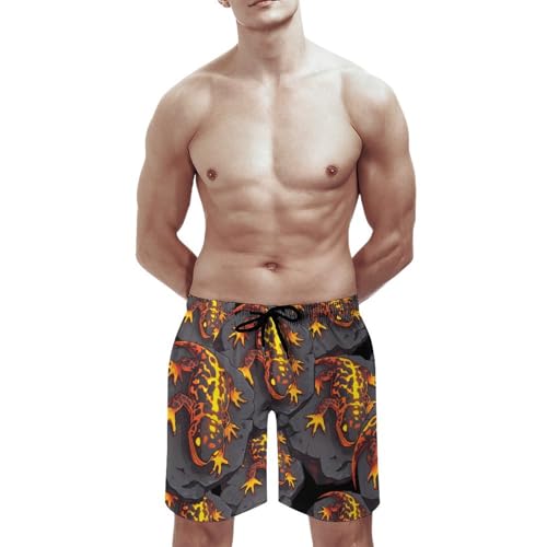 Lava Lizard Men's Swim Trunks Board Shorts Beachshorts Swimsuits with Pockets Mesh Liner2