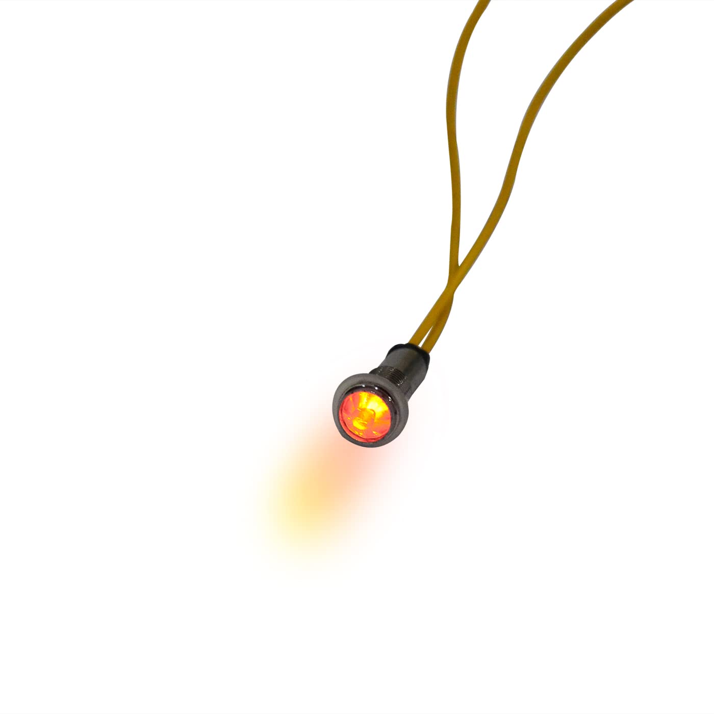 Electronic Spices 220v 6mm Yellow Led Indicator Light Metal Pilot Dash Light Waterproof and Dustproof Pack of 2pcs (B0BKP7XP7Z) Amazon Price History, Amazon Price Tracker
