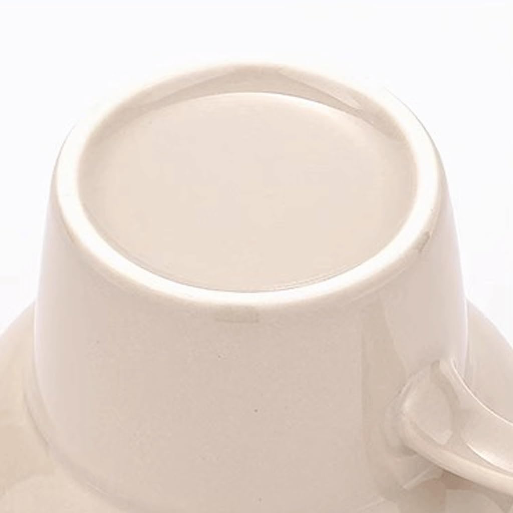 ENGENDER Tazas Cafe Taza De Café De Cerámica, Taza De Desayuno, Taza De Leche Sencilla, Uso Doméstico Mug Cups(D)