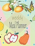 Weekly Meal Planner: Weekly Meal Planner for Weekly Meal Plan and Food Prep, with Tear Off Grocery List, 8.5x11 inch