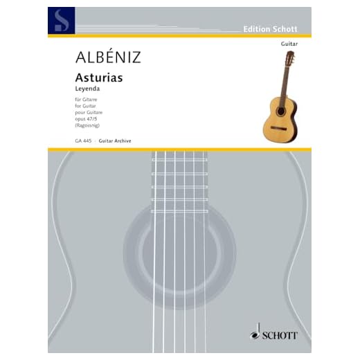 Asturias: Leyenda aus "Suite espanola". op. 47/5. guitar.