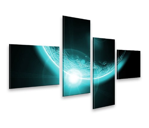 Imagen Sobre Lienzo, Space, universo, de impresión, 4 piezas)