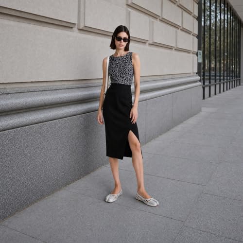 Image of VBDB Mesh Ballet Flats for Women Split Toe Tabi Flats Wide Width Mesh Flats Low Heel Casual Ballerina Comfortable 2026 Spring Summer Shoes