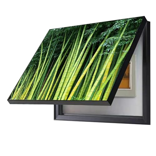 Caja De Medidor Pintura Decorativa Moderno Cubierta De Caja De Distribución Escondido Desmontable Cuadros Colgantes Cuadro Electrico Decorativos(D,40x30cm)