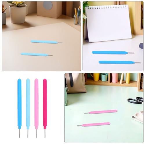 Kit de quilling con mango ergonómico de 16 piezas para enrollar papel sin fatiga en tus manos 4