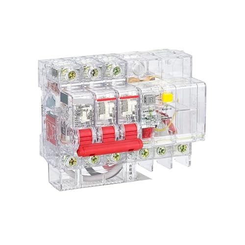 Disjoncteur différentiel transparent DZ47TRLE avec micro-fusible 6 kA C 20A