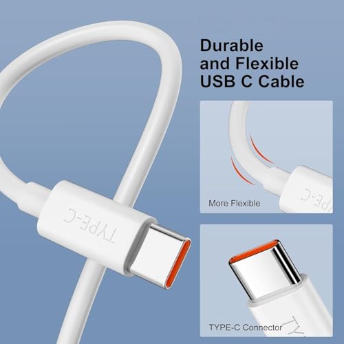 Image of MI-Original 120W HyperCharge Fast Charging Data Cable, Type-C USB Cable Compatible with Redmi Note 13 Pro /12 Pro /11 Pro 5G /11S /10 Pro Max, Poco X5 /X4 Pro /X3 Pro, Mi 14 /11