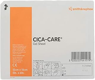 Cica-Care Silicone Gel Adhesive Sheet (5" x 6")