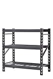 3-Shelf Welded Steel Garage Storage Shelving Unit