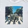 Rock Off officially licensed products The Beatles Vintage Abbey Road T Shirt M White #2