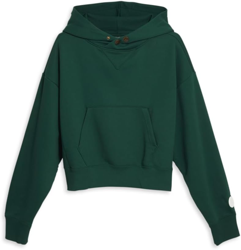 PUMA Womens X Trophy Hunting Hoodie Casual Outerwear Casual - Green