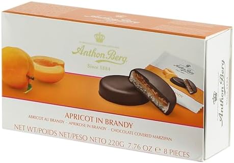 Anthon Berg albaricoque en brandy chocolate cubierto de mazapán 2...