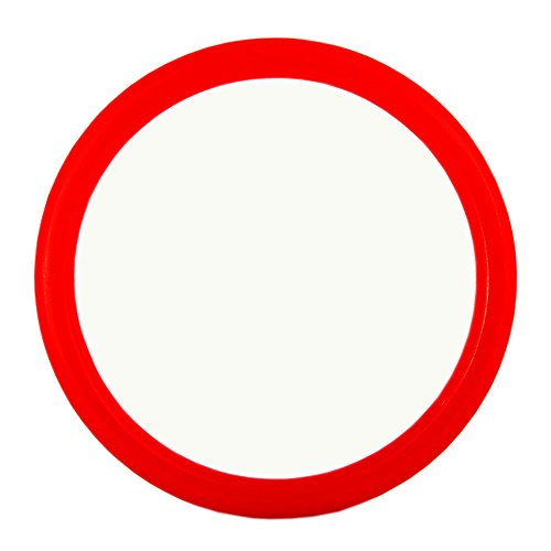 アイ・エス 丸型名札 Φ46mm INM-M46RD 10個入 赤