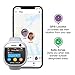 SPACETALK Adventurer 4G Kids Smart Watch with Phone and GPS Tracker - SIM Included, Texting, SOS Button, Camera, School Mode - Gray