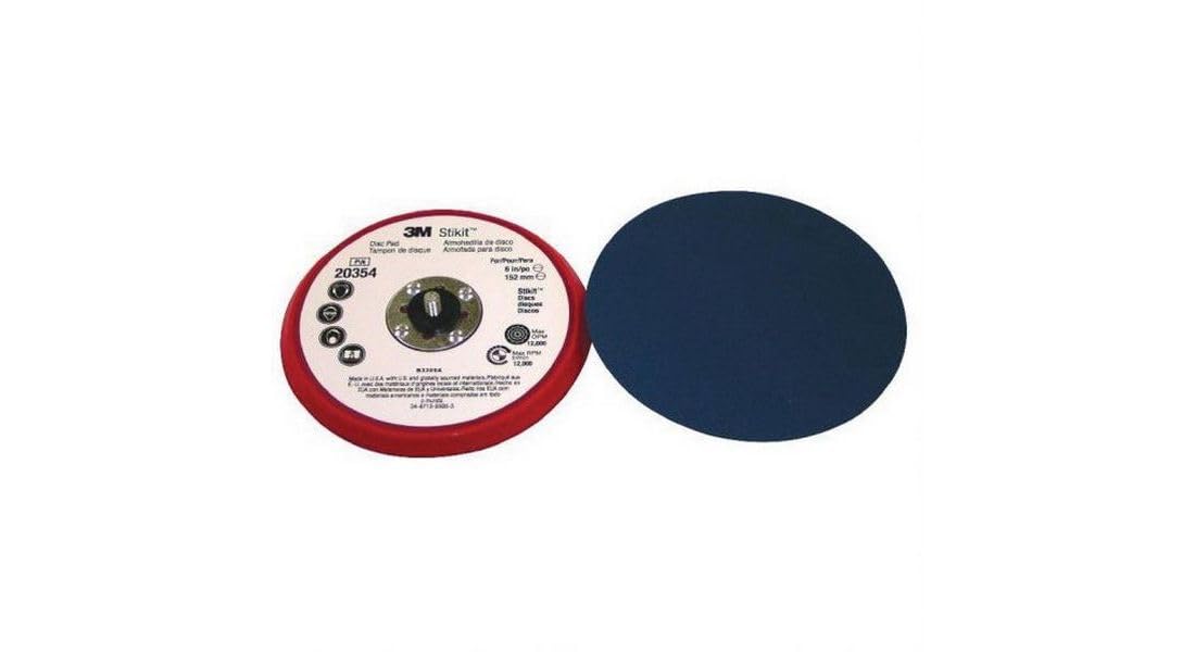 3M Stikit Low Profile Disc Pad 20354, 6 in x 3/8 in x 5/16-24 External