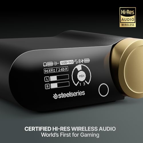SteelSeries Arctis Nova Elite - Hi-Res Wireless Gaming Headset — 96kHz/24bit — Carbon Fiber Speakers — ANC — AI Noise Rejection — App — 2.4GHz + BT — Multi-Source Mix — OmniPlay PC+PlayStation+Xbox by SteelSeries - Image 2