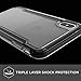 X-Doria Defense Clear, Compatible with iPhone Xs Max - Military Grade Drop Protection, Shock Protection, Clear Protective Case for iPhone Xs Max, 6.5 Inch Screen Black