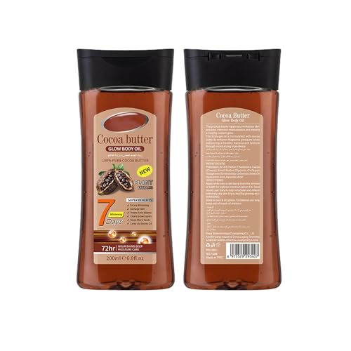 Image of Multi-Variant Body Oil Gel - Choose Your Formula: Vitamin B3 Brightening, Kojic Acid Even Tone, Vitamin C Firming, Turmeric Soothing & More. For Dry Skin, Massage & Glow. (#2, 200ml)