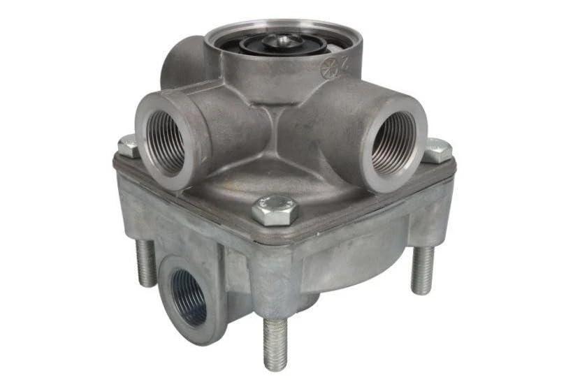 ABS Relay Valve Compatible with FEBI BILSTEIN 38118, ADR 75503023, AIR Fren 05.545003, 12V Trailer ABS Modulator Valve, Replace 9730010100