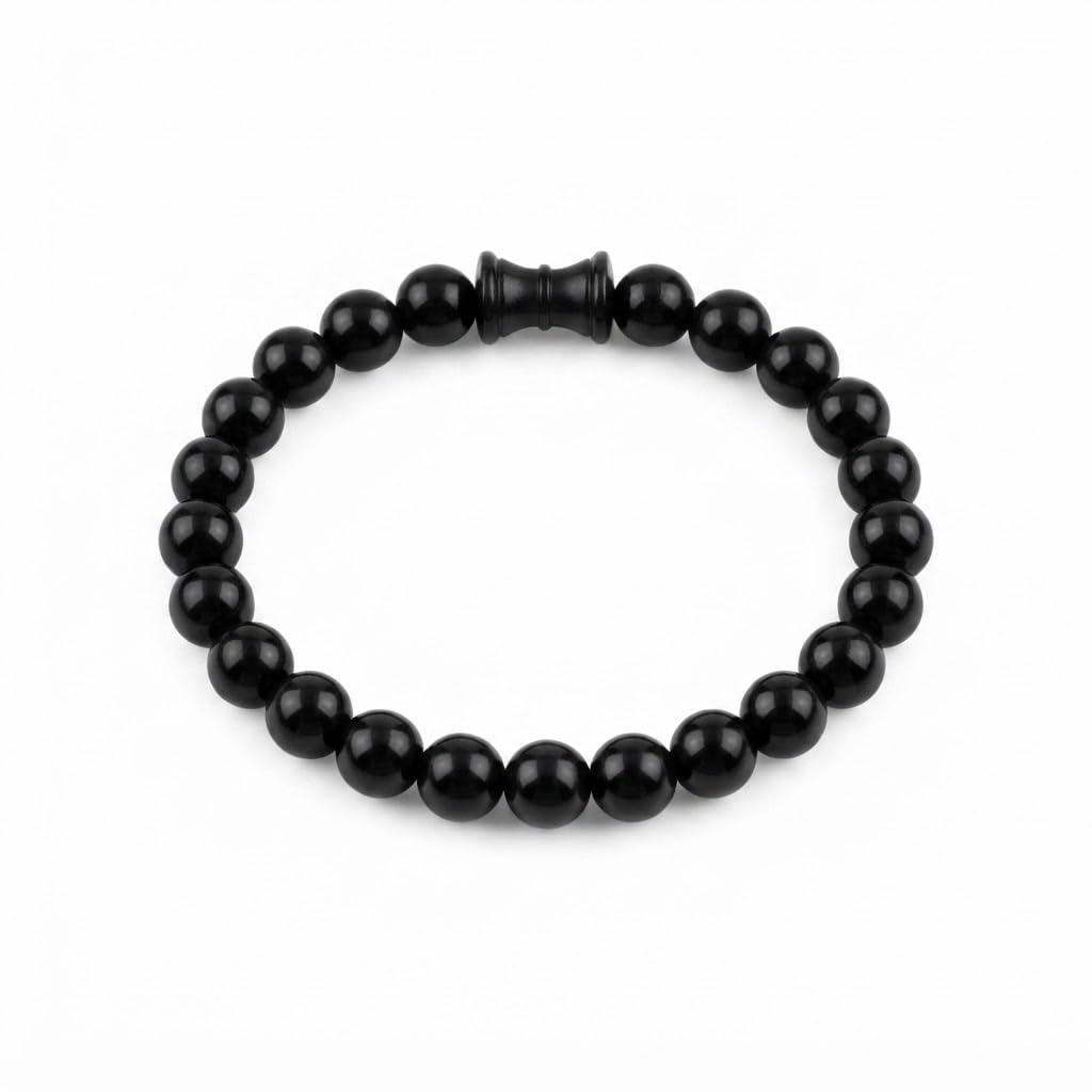 Natural Karungali Bracelet | Ebony Wood Bead Bracelet for Men & Women Pack of 1-picture-51
