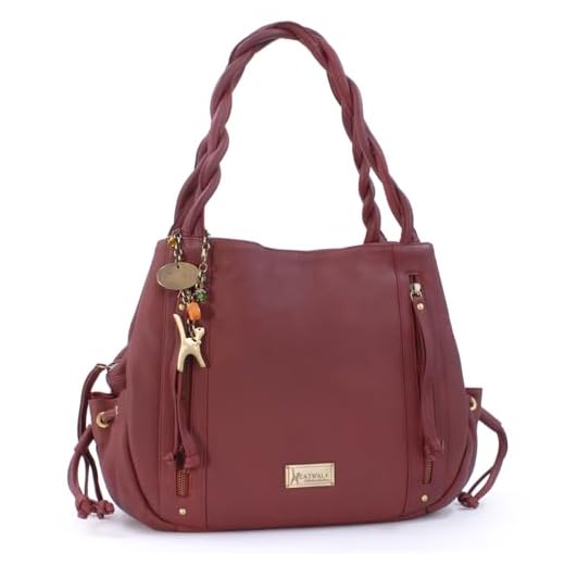 CATWALK COLLECTION - CAZ - Bolso estilo shopper - Cuero - Rojo