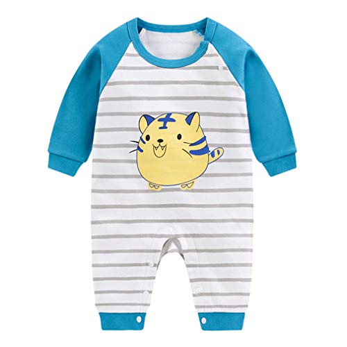 Hbysgj Unisex Baby 's Romper Jumpsuit, Boy Girls 100% Organic Cotton Long Sleeve One-Piece Coverall