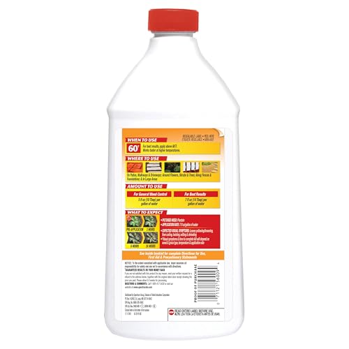Image of Spectracide Weed And Grass Killer Concentrate 40 Ounces, Use On Patios, Walkways And Driveways