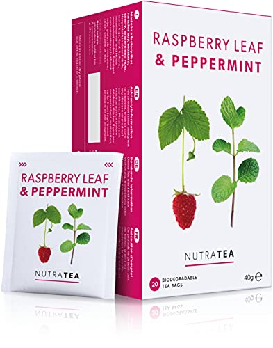 Nutra Tea Raspberry Leaf & Peppermint Tea