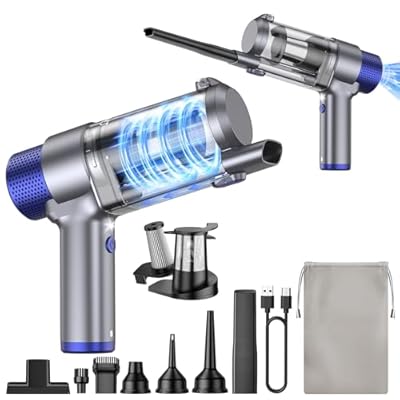 JONYJ Handheld Car Vacuum Cleaner Cordless, 160...