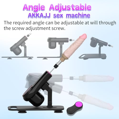 Image of Super Silent Sex Machine Automatic Thrusting Machine Device for Women with 3XLR Connector Attachments for Hands-Free Play, Black