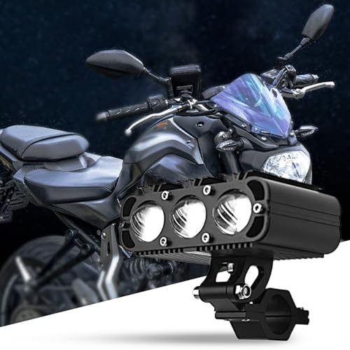 Faros LED para motocross con alta luminosidad y proyector de conducción impermeable 3