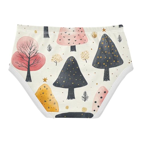 GuoChe Cotton Panties Soft Panties Organic Cotton Toddler Underwear for Girls in Sizes 2T,3T, 4T, 5T, 6Y and 8Y2