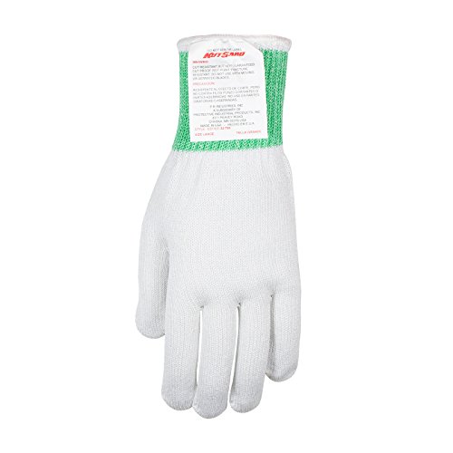 Kut-Gard 22-760S Polyester Over Dyneema/Silica/Stainless Steel Core Antimicrobial Glove, Medium Weight