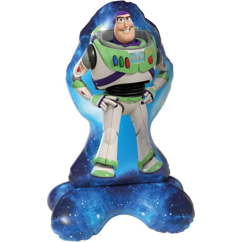 Procos - Standing Foil Balloon Toy Story Buzz Lightyear, Balloon for Air Filling, Gift, Decoration
