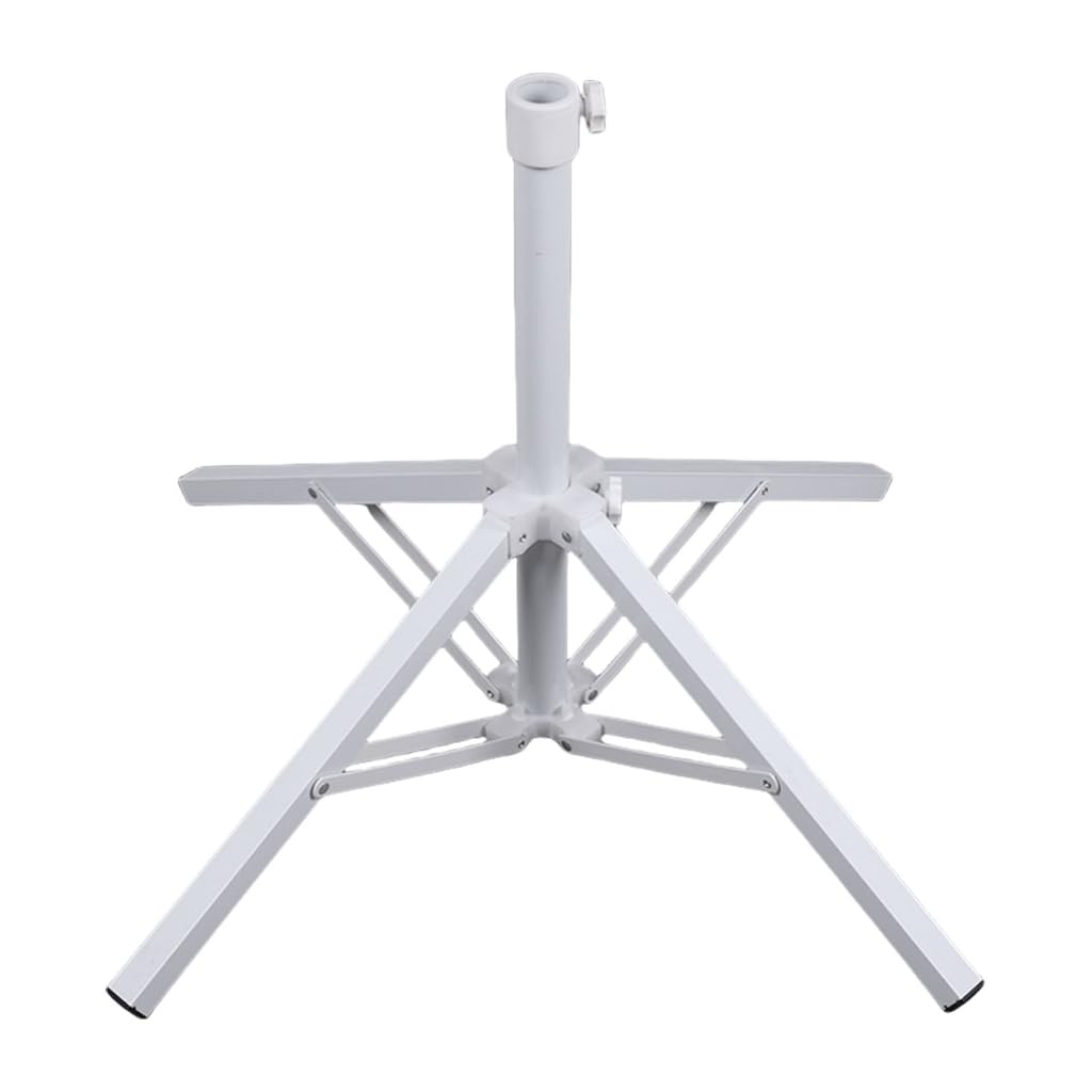 Support de parasol pliable 3,2 cm diamètre cadre acier portable de plage